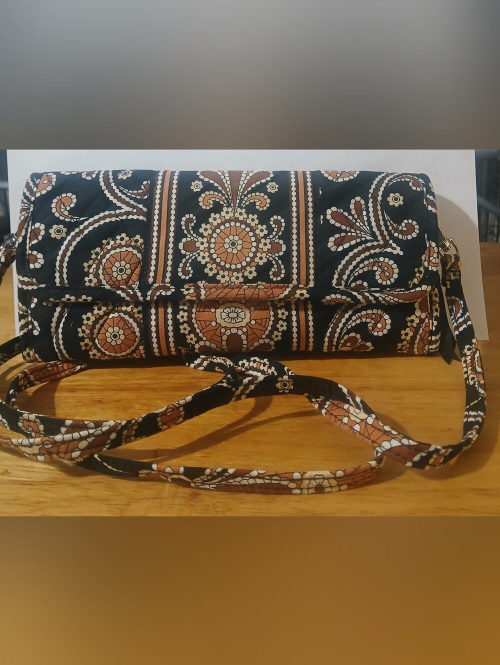 NWOT Vera Bradley Foldover Crossbody